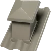 Swisspearl hætte B7 150x105 mm 15/45° teglrød