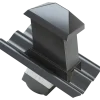 Swisspearl hætte til aftræksrør B7 150x150 mm 15/45° sortblå
