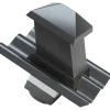Swisspearl hætte til aftræksrør B6 150x150 mm 15/45° grå
