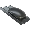 Swisspearl hætte til tagrumsventilation B7 410x550 mm 15/50° sortblå