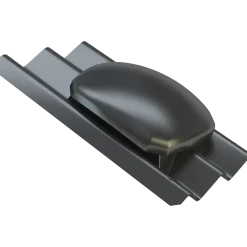 Swisspearl hætte til tagrumsventilation B7 410x550 mm 15/50° sortblå