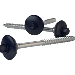 Swisspearl 100 tagskrue m/EDPM skive 6x100 mm sortblå 100 stk