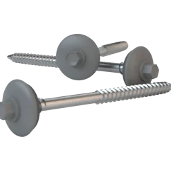 Swisspearl 120 tagskrue m/EDPM skive 6x120 mm grå 100 stk