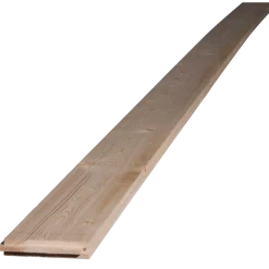 Tagbrædder fyr/gran rupløjede m/endenot 25 x 125 mm x 4,80 m