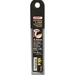 Tajima Assist sortcoated knivblade 18 mm 10 stk