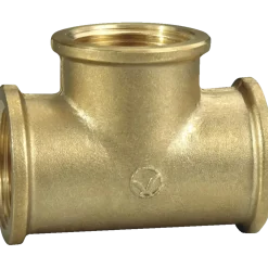 Tee 3/4" messing
