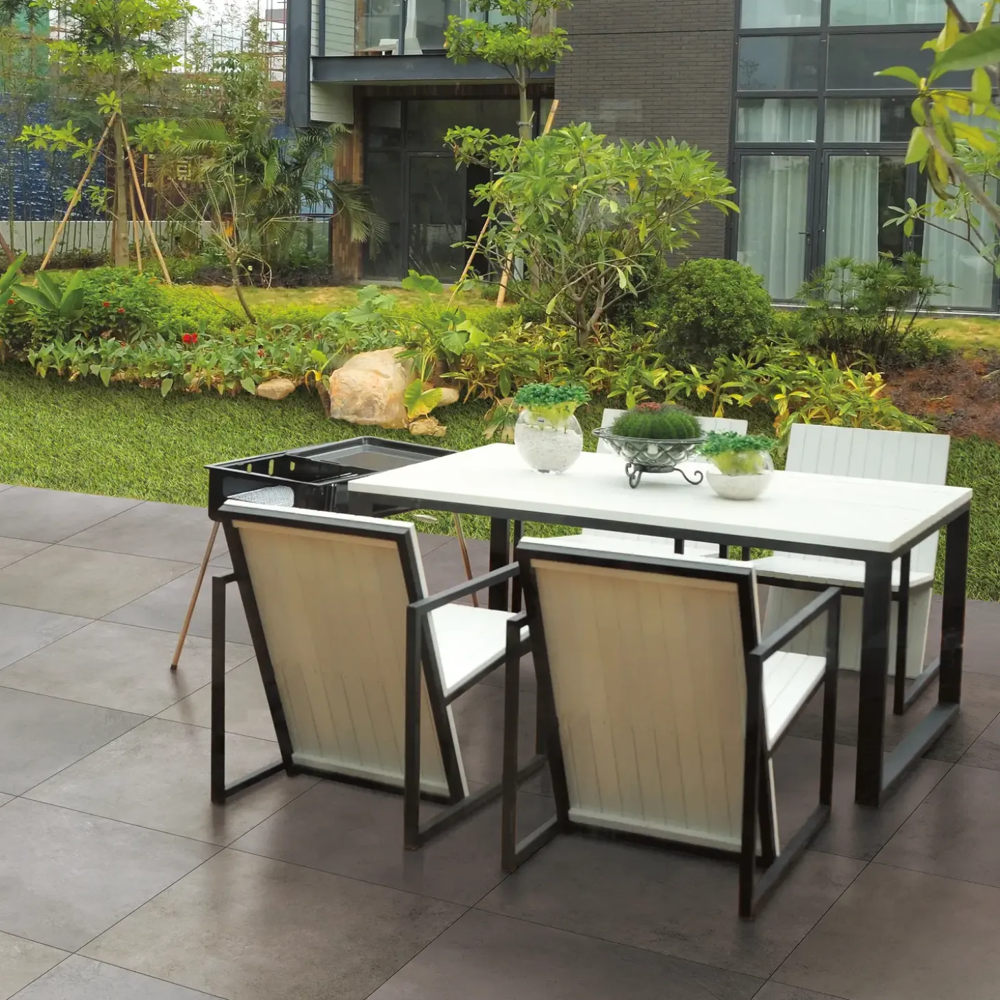 Terrasseklinke Genesis Loft mineral 60x60 cm x 19 mm