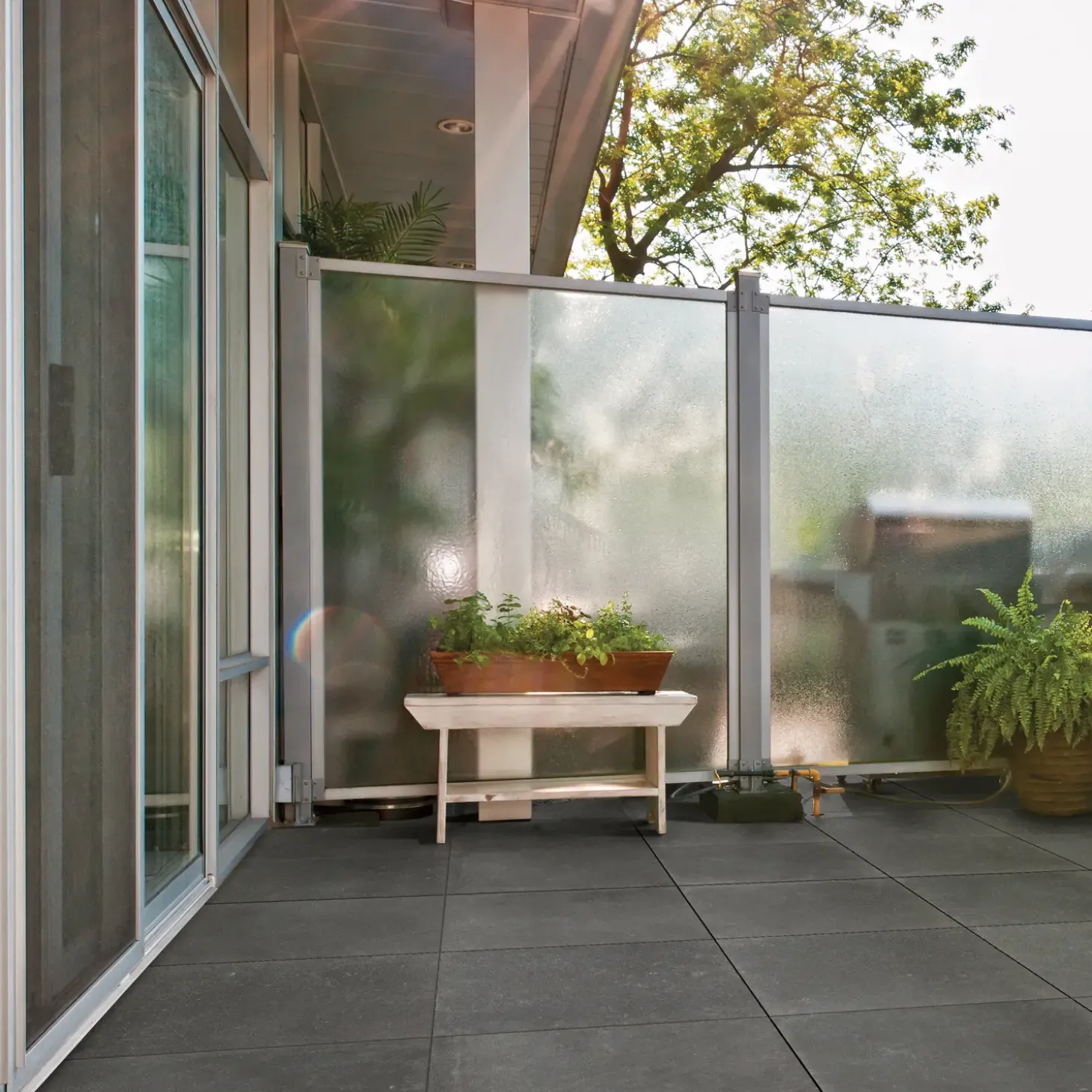 Terrasseklinke Genesis Loft, Blackmoon 60x60 cm x 19 mm