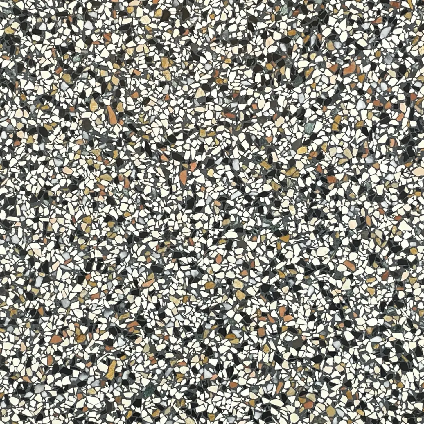 Terrazzo flise københavn slebet overflade uden fas 40x40x1,5 cm