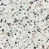 Terrazzo flise skagen slebet overflade uden fas 40x40x1,5 cm