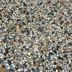 Terrazzo flise stockholm slebet overflade uden fas 40x40x1,5 cm
