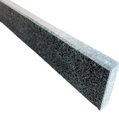 Terrazzo sokkelliste chicago  slebet overflade og top med fas 40x1,5x7,5 cm