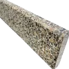Terrazzo sokkelliste stockholm coffee slebet overflade med fas 40x1,5x7,5 cm