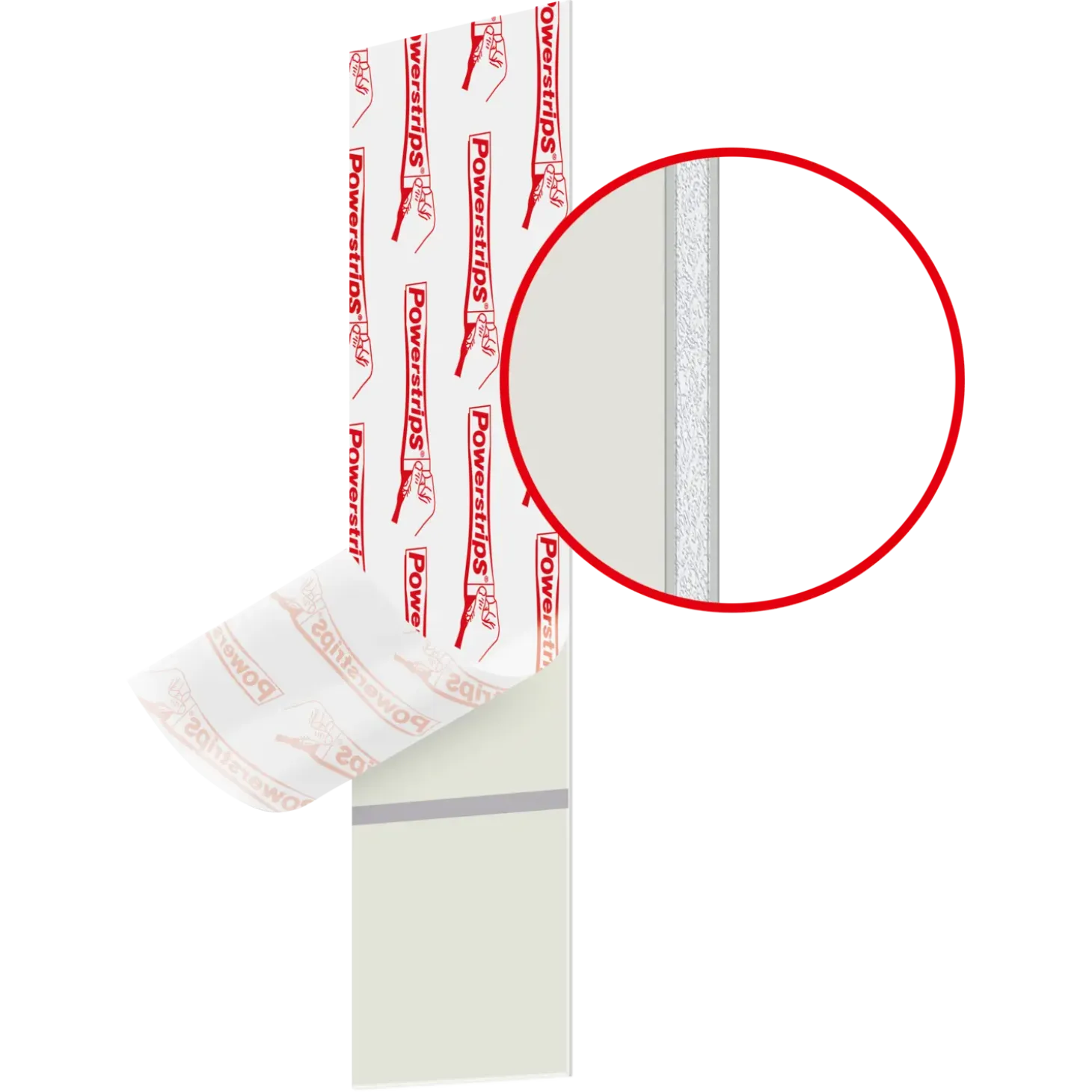 Tesa® dobbeltklæbende strips t/tapet og gips (1 kg) - 6-pk