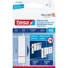 Tesa® dobbeltklæbende strips t/tapet og gips (3 kg) - 6-pk
