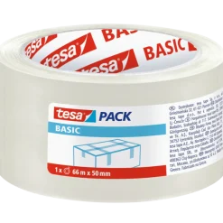 Tesa emballagetape transparent 66m x 50mm