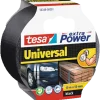 Tesa® extra Power Universal lærredstape sort 10 m x 50 mm
