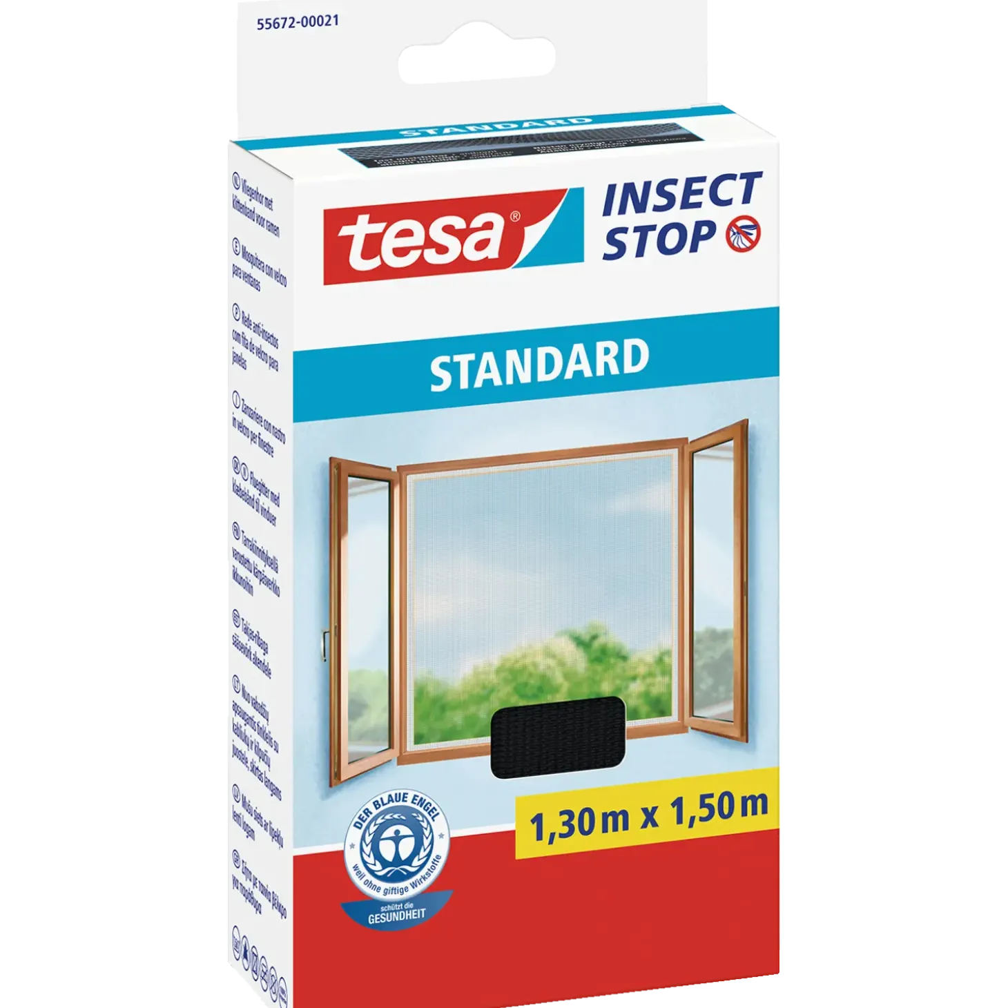 Tesa® Insect Stop Insektnet Standard til vinduer, antracit
