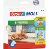 Tesamoll® E-profil tætningsliste hvid 9 mm x 6 m