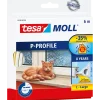 Tesamoll® P-Profil, hvid 9mm x 6 m