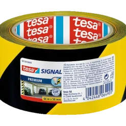 Tesa® Signal Premium advarselestape 50 mm x 66 m