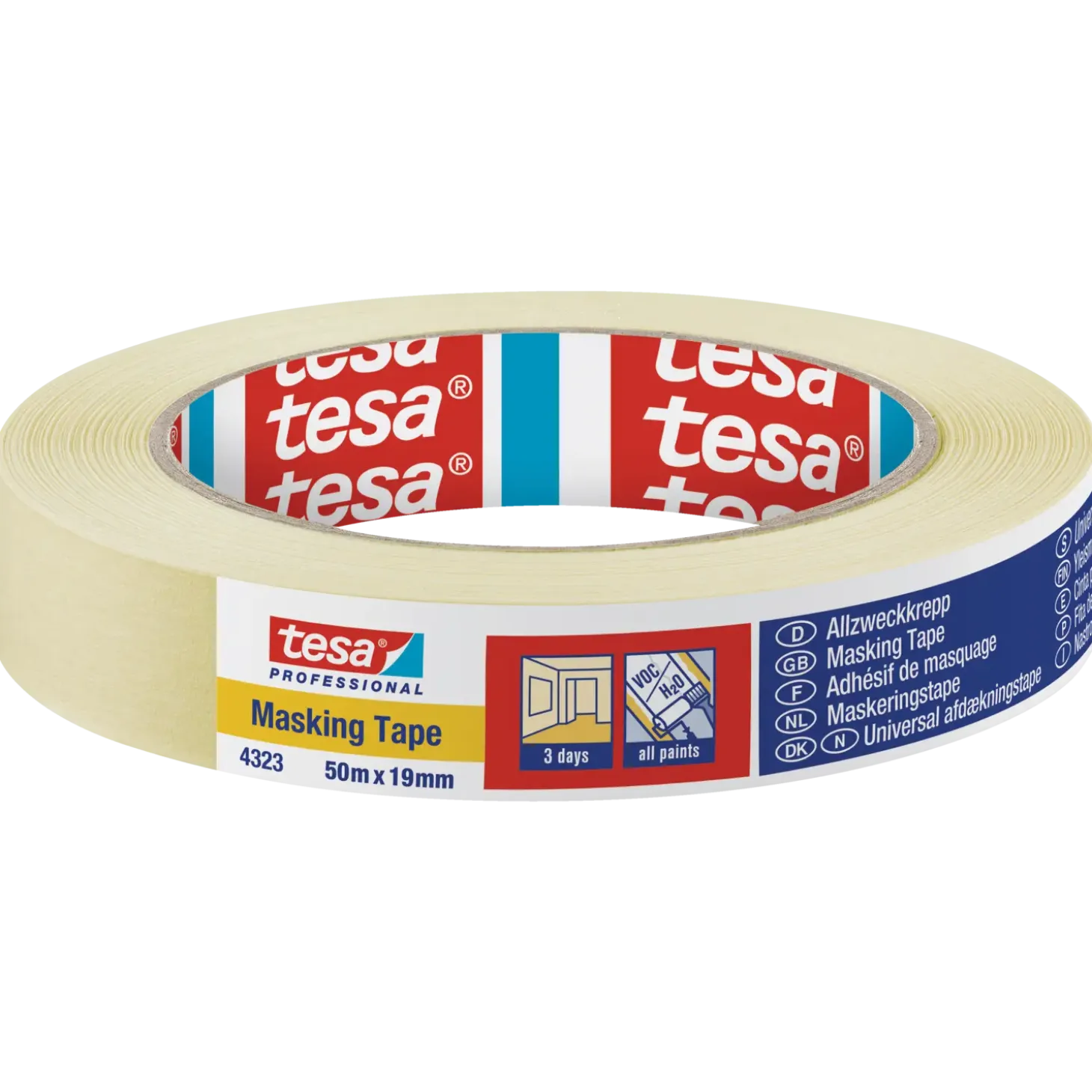 Tesa Universal afdækningstape 19 mm x 50 m
