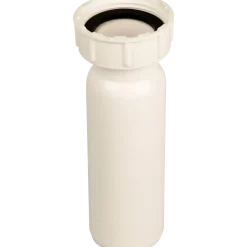 Tillsutningsrør t/køkkenvask 1 1/4"x40 mm hvid