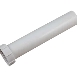 Tilslutningsrør t/køkkenvask 1 1/2"x40 mm hvid