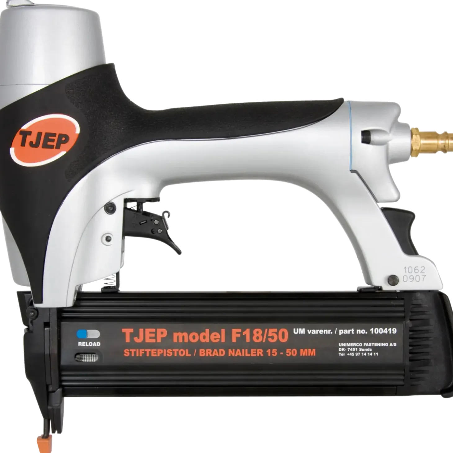 Tjep F-18/50 trykluft stiftepistol