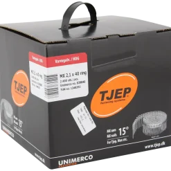 Tjep MX 21/40 ringsøm 2,1x40 mm 2400 stk