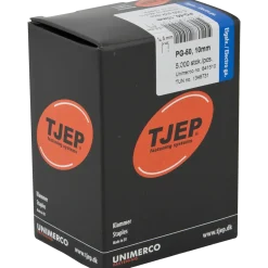 Tjep PG-50 klammer 1,3x12,4x10 mm elgalv. 5000 stk