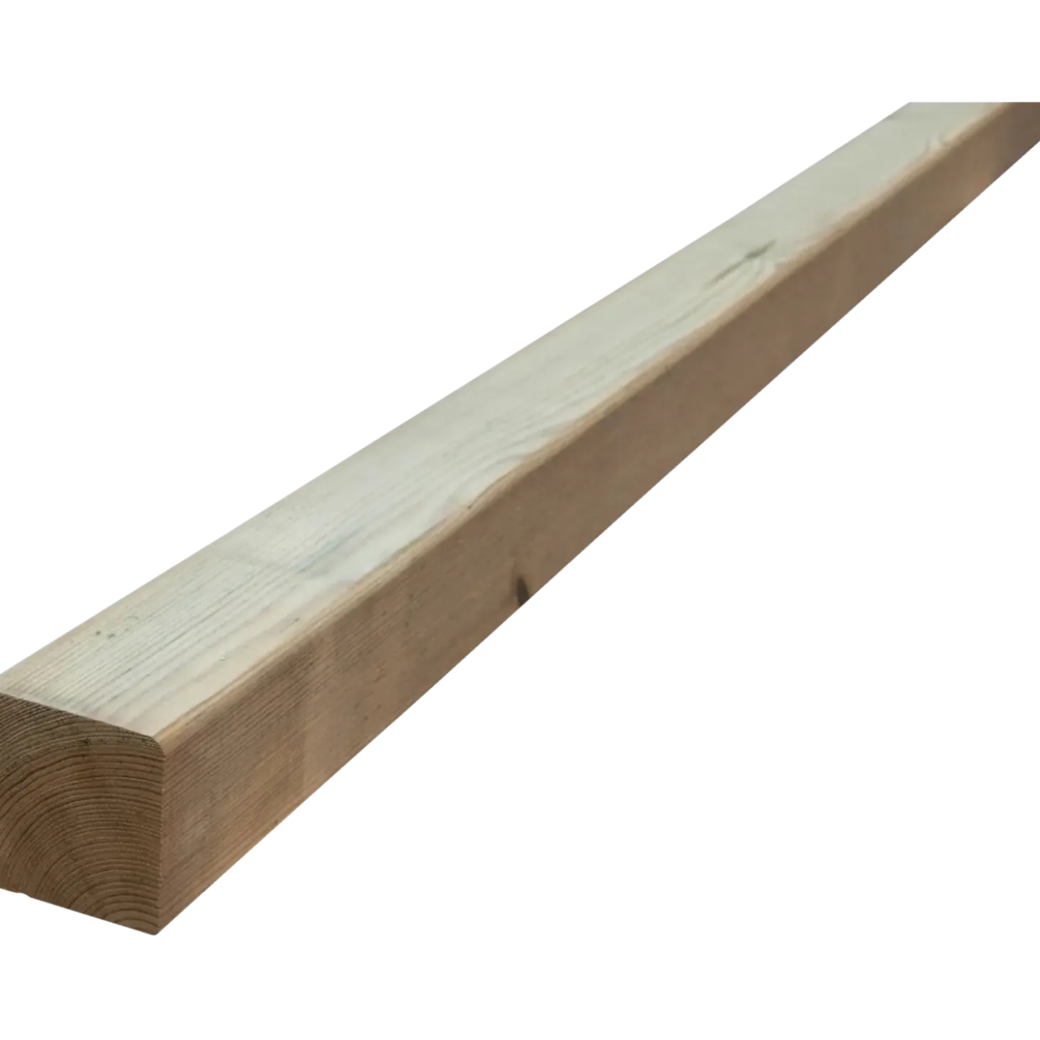 Tømmer høvlede stolper trykimprægneret 70x70 mm x 2,4 m