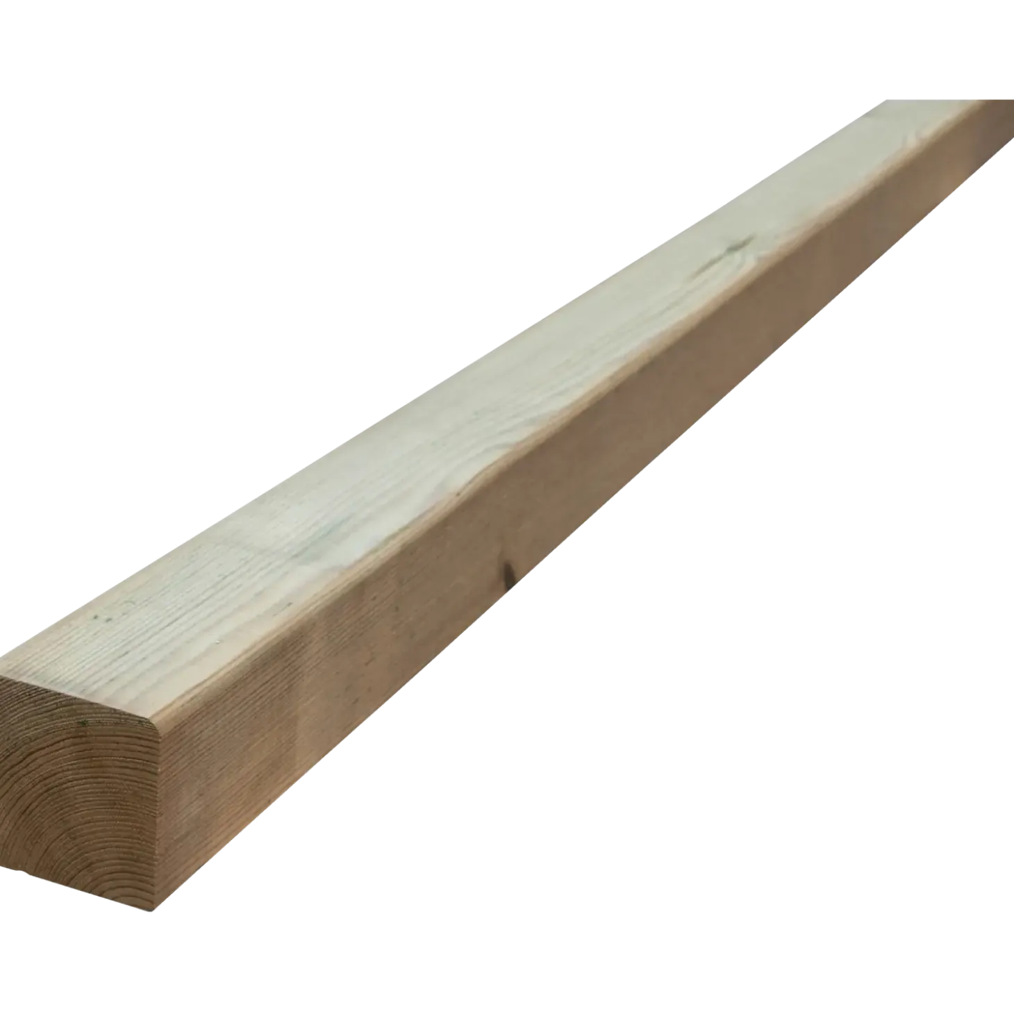 Tømmer høvlede stolper trykimprægneret 70x70 mm x 2,4 m