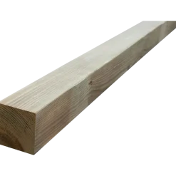 Tømmer høvlede stolper trykimprægneret 90 x 90 mm x 2,1 m