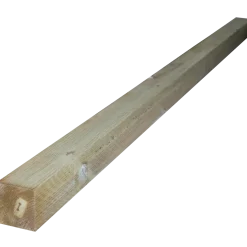 Tømmer ru stolper trykimprægneret 97 x 97 mm x 2,1 m