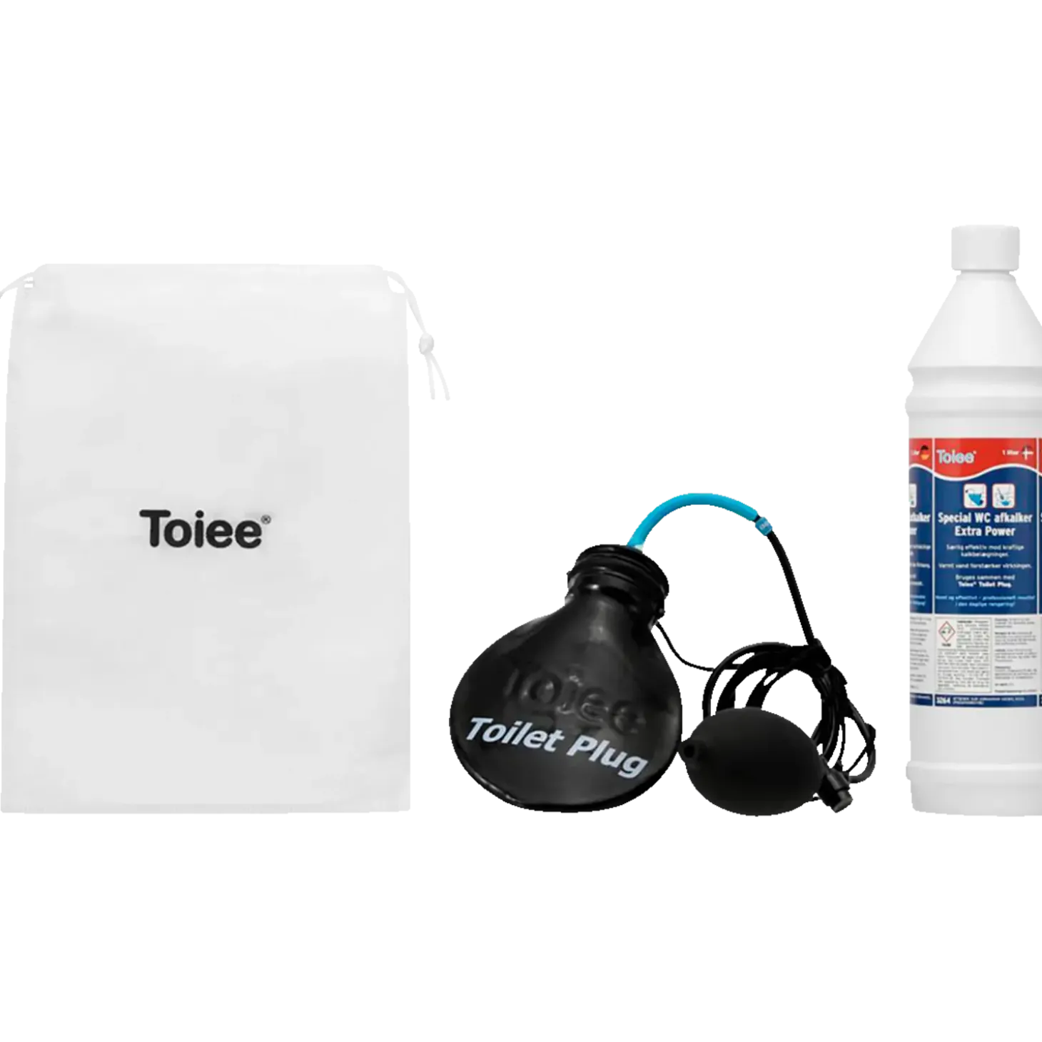 Toiee Rengøringssæt, plug +special WC ekstra power 1 L