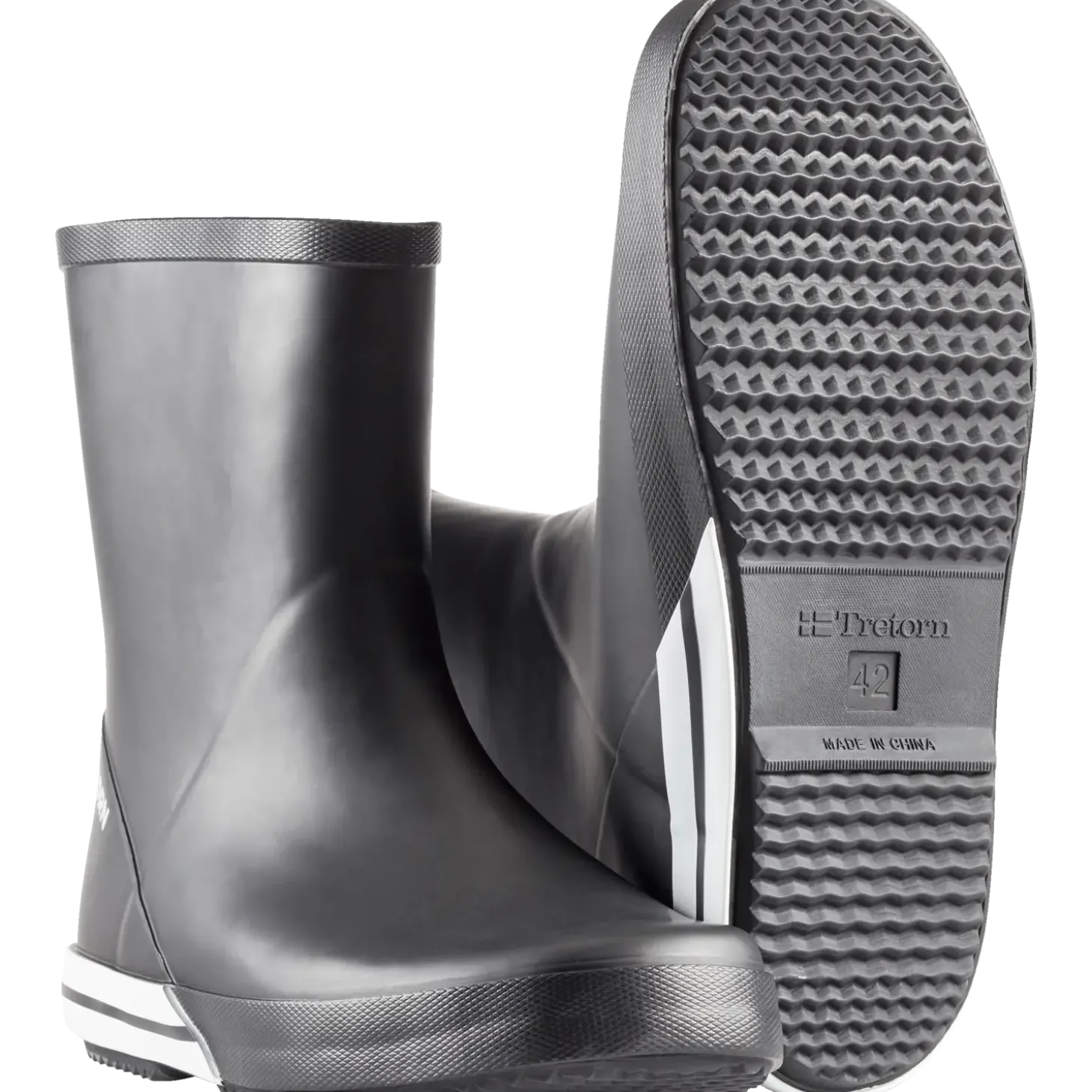 Treton Basic Mid gummistøvle str. 37 sort