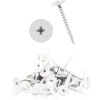 Troldtekt® strukturskrue til træ og stål 4,2x45 mm hvid 100 stk.