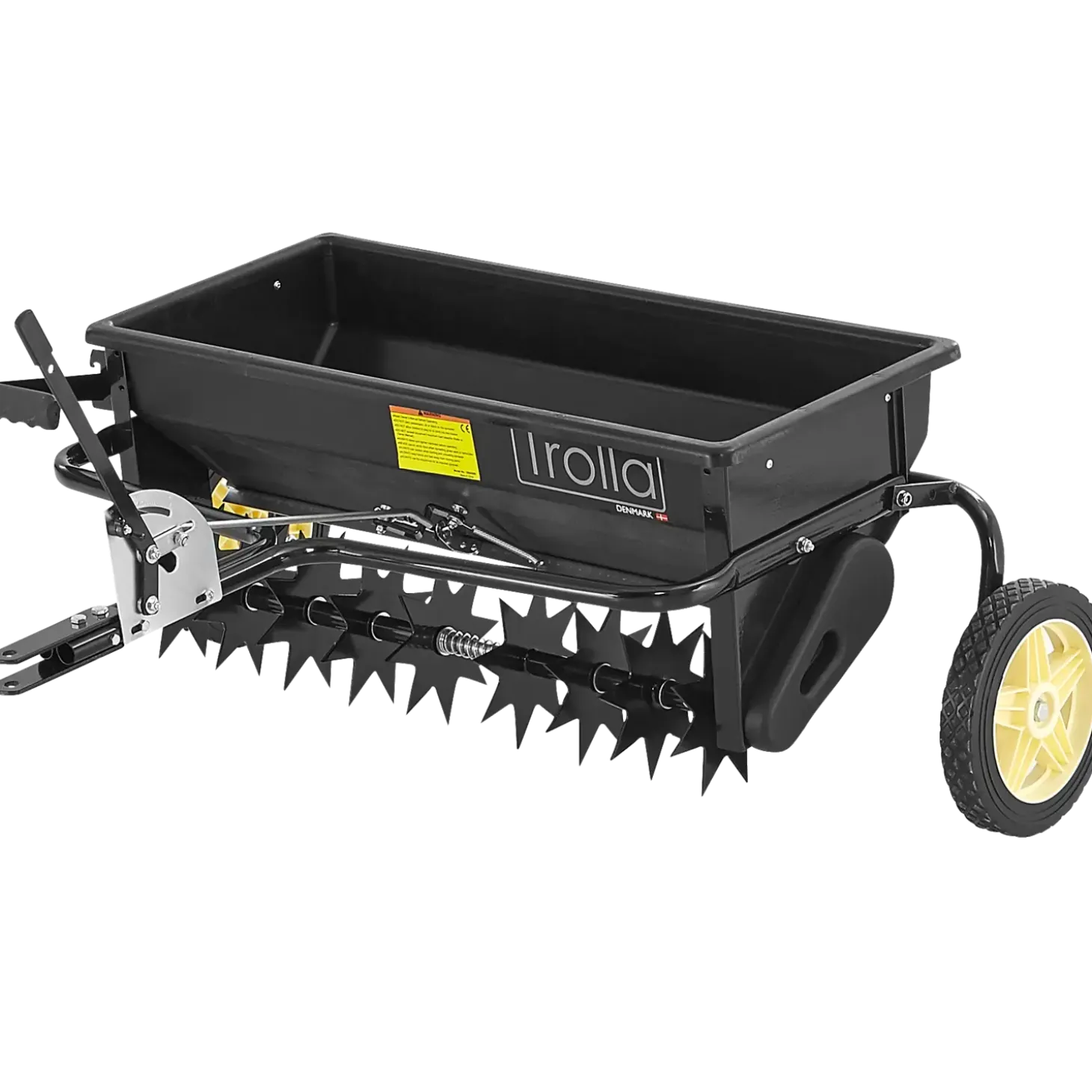 Trolla plænelufter/gødningsspreder til havetraktor 45 L