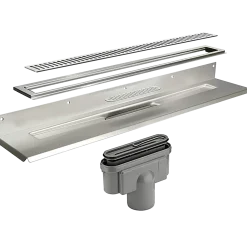 Unidrain sampak linje 800 mm med lodret udløb Ø75 mm