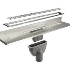 Unidrain sampak linje 700 mm med lodret udløb Ø75 mm