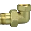 Union 1/2" vinkel messing