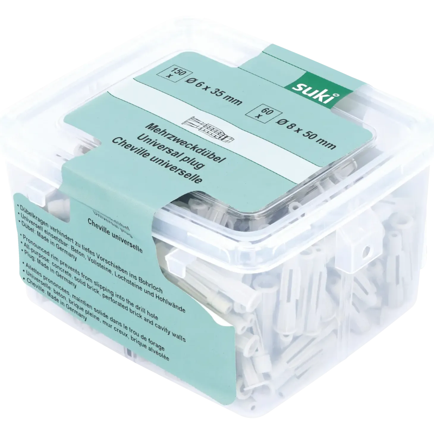 Universal dyvel 6/8 210 stk