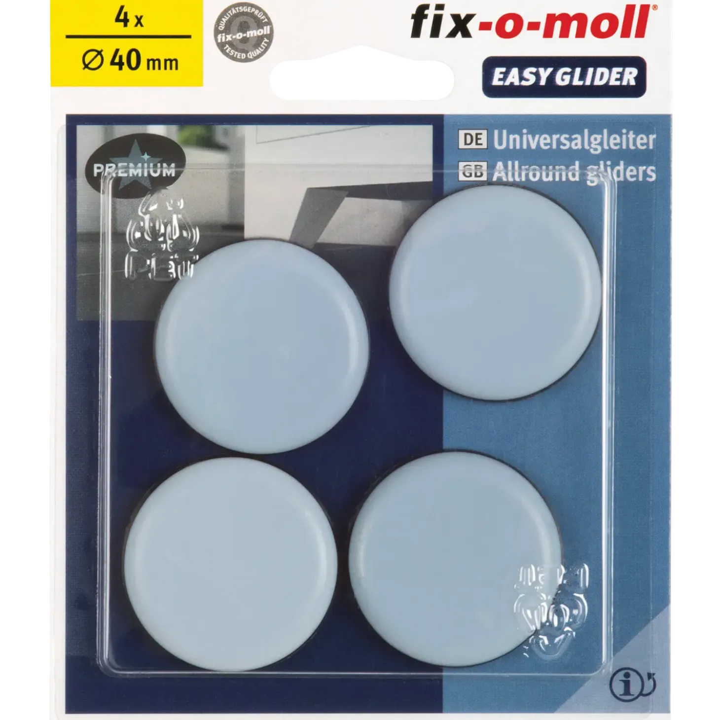Universal glidesøm Ø25 mm 8 stk