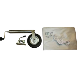Variant flad pressing 200x110 cm og næsehjul til basic trailer
