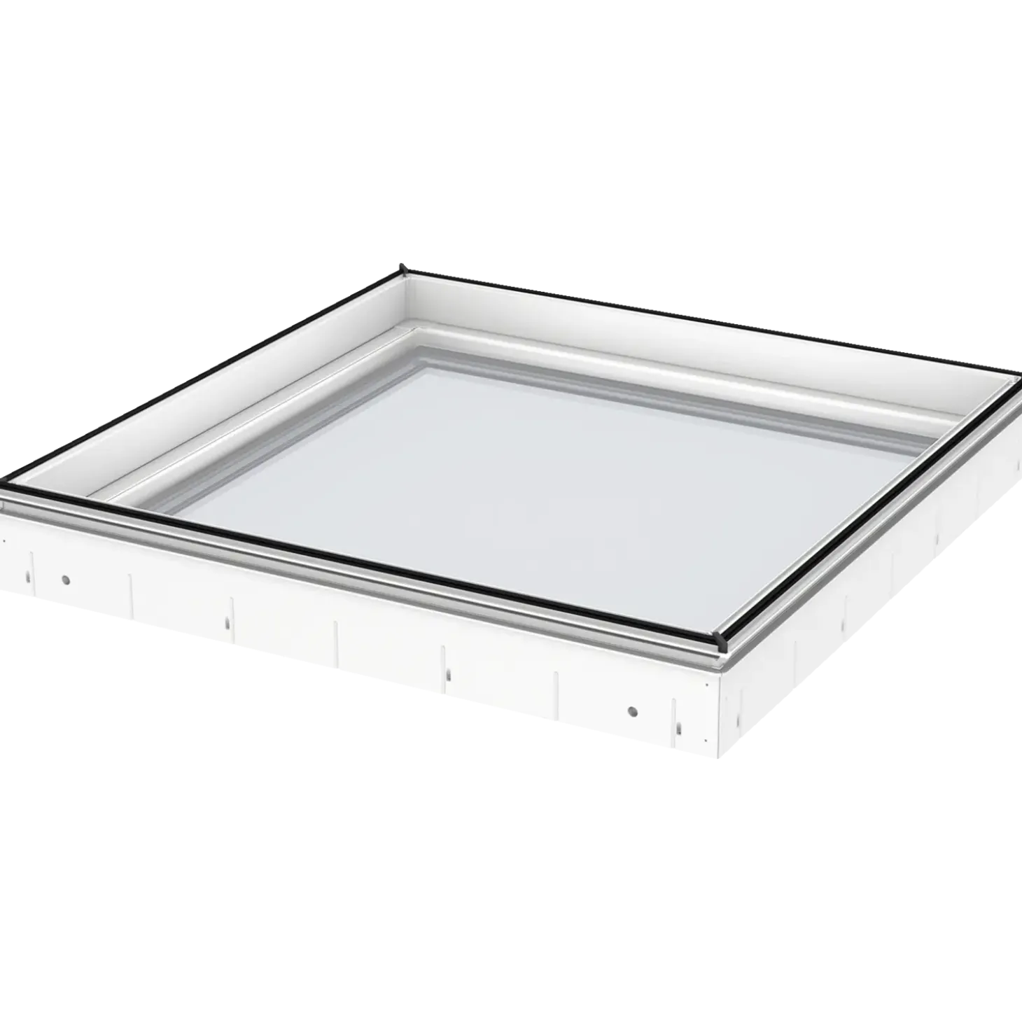 Velux CFU 060060 fast karm, fladtagsvindue 3-lags 60x60 cm