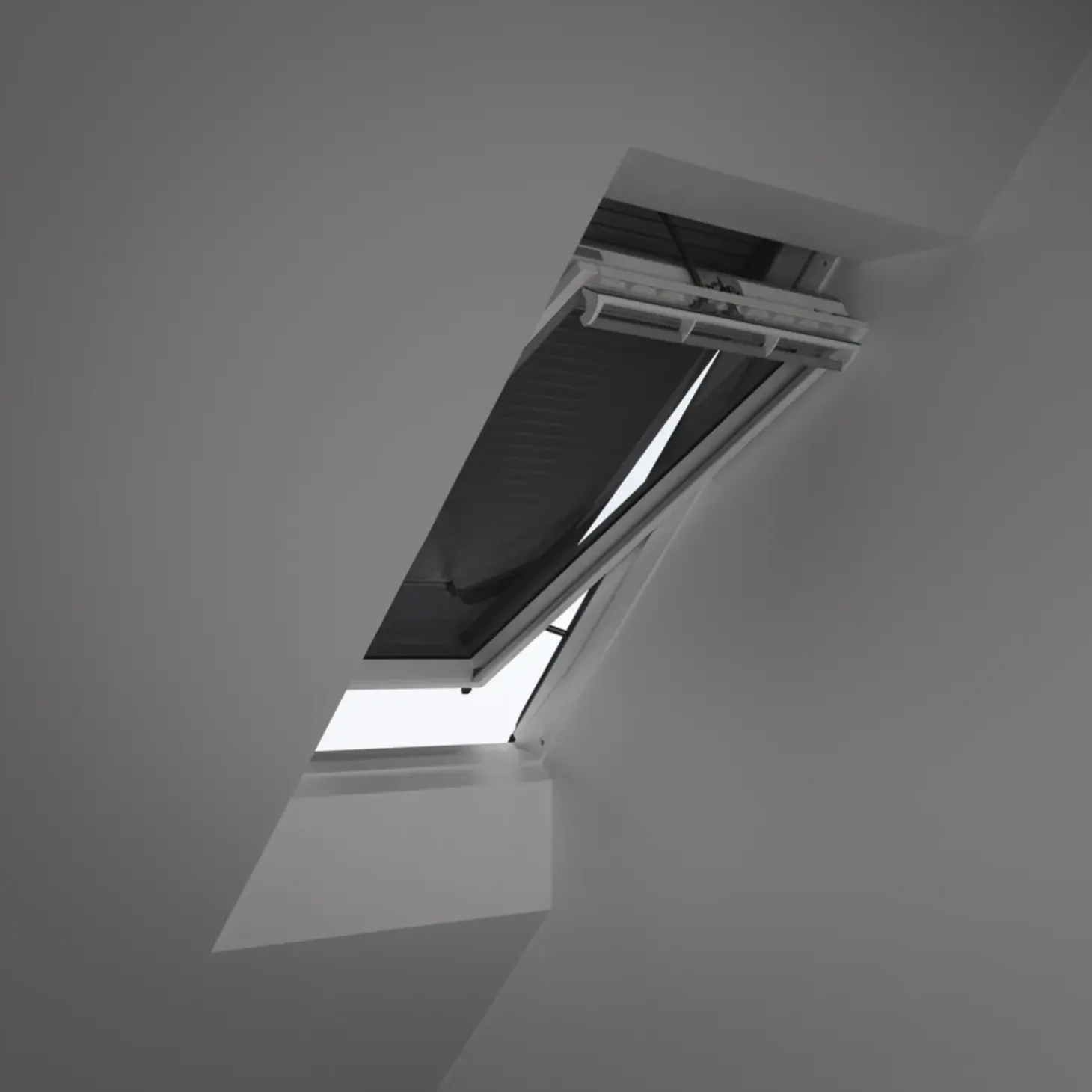 Velux elektronisk rulleskodde grå 78x140 cm