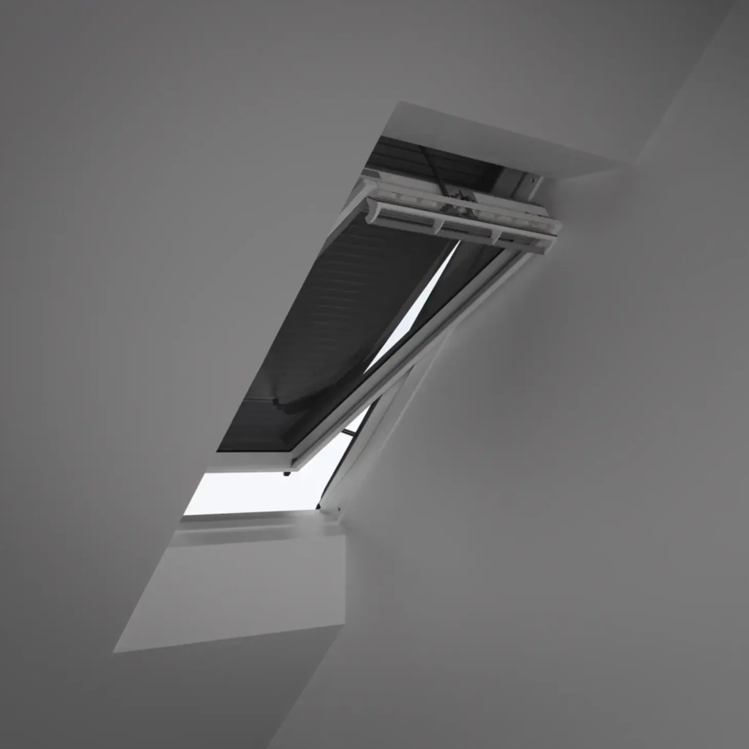 Velux elektronisk rulleskodde grå 78x140 cm
