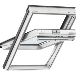 Velux GGU CK04 0068 manuelt vippevindue 3 lags, hvid polyurethan 55 x 98 cm