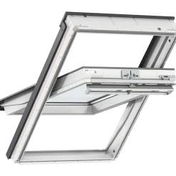 Velux GGU CK04 0068 manuelt vippevindue 3 lags, hvid polyurethan 55 x 98 cm